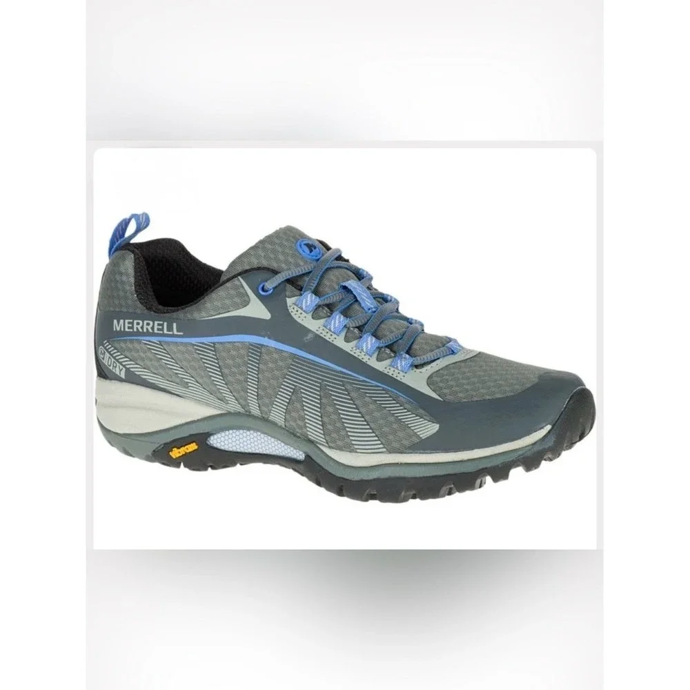 Merrell Women’s Grey & Blue Trail Running Shoe